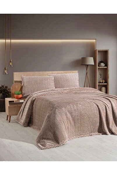 cmn home Sarar 3-Piece Modern Blanket Set 220X240