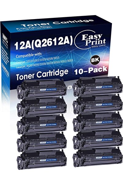 HP Q2612A Toner 1010/ 1012/1018/ 1020/ 1022/ 1022n/ 3015/ 3030/ 3050/ 3052/ 3...