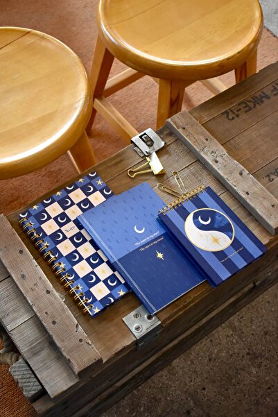 Paper Lab Studio Moony Teması Seti (3’lü Defter Seti)