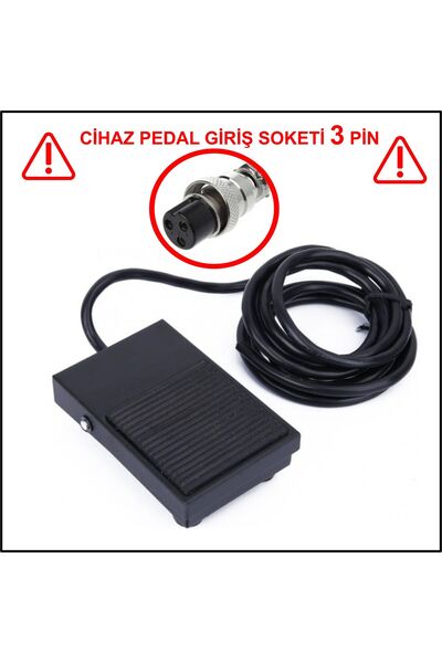 MEDAY KOZMETİK İĞNELİ EPİLASYON CİHAZI AYAK PEDALI 3PİN