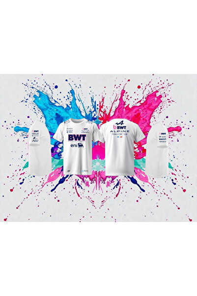 niceworkbynicehands Spirit of the Pistler: Alpine F1 Special Design T-Shirt White Printed Tee Shirt