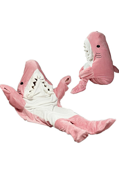 TECOS Shark blanket, Tecos®, size XL, dimensions 203x152 cm, made of warm mat...