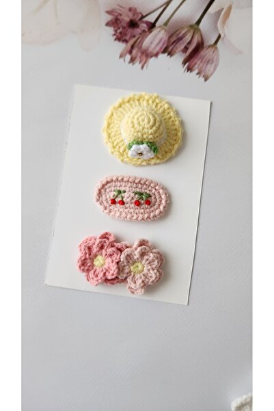 Baby Saçsız bebek tokası 3'lü set