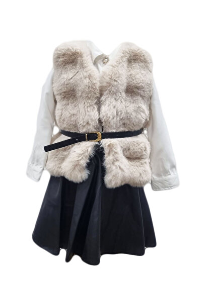 fantasialand Compleu casual 3 piese fetite, model HTCF 112, culoare neagra