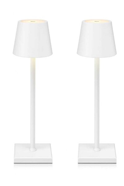 Echo Soul SET 2x Rechargeable LED Table Lamp – 5200mAh, Touch Control, 3 Color Temperatures