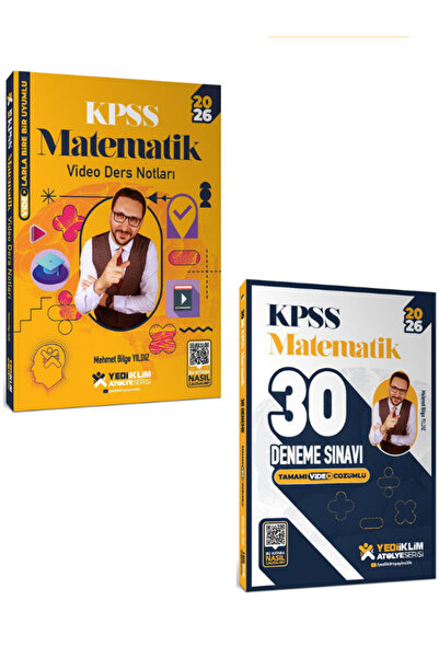 Yediiklim Yayınları Yediiklim 2026 KPSS Atölye Serisi Genel Yetenek Matematik...