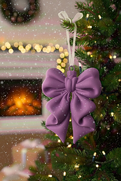 Cosmic Star Modern Ribbon Design Christmas Tree Ornament |   New Year Gift De...