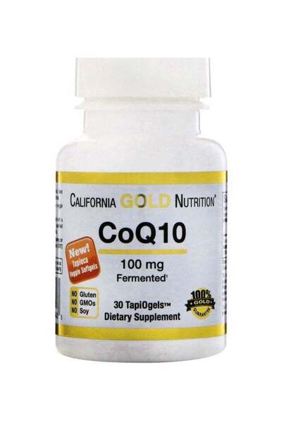 California Gold Nutrition مكمل غذائي من الإنزيم المساعد Q-10 بتركيز 100 ملغ -...