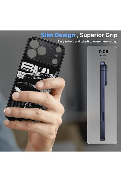 FYNDO iPhone 17 Pro Max Case – Shockproof Slim TPU Protective Cover with Raised Bezels