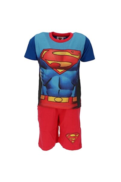 Superman Kids Short Pajamas, Cotton, Size 116 (6 years)
