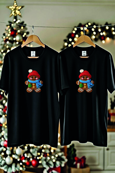 Advantage Unisex Oversize T-shirt / Yılbaşı Hediyesi Kurabiye Adam