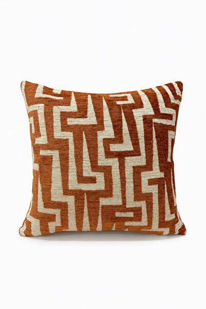 KAYALI HOME '' Labir'' Premium Decorative Square Throw Pillow Cover