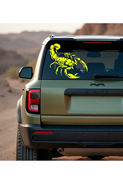 Oracal Tribal Scorpion – Autocolant Auto 4×4 Off-Road – Dimensiuni 30x28cm.