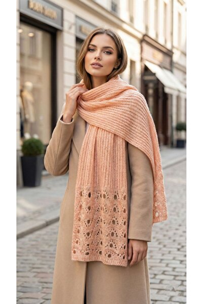 LAGRANZE Eșarfă pentru femei Seven Tone, simplă, cu sclipici