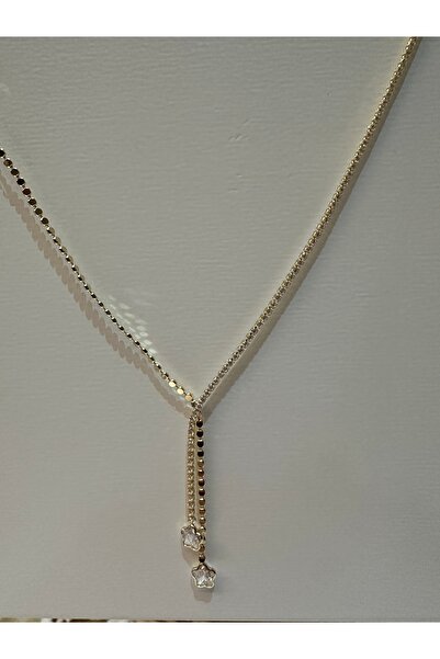 XUPING JEWELRY Zirkon Taşlı Xuping 14K Y Kolye