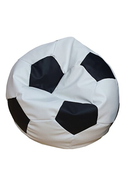 Fabricat în România Fotoliu puf, formă de bilă, diametru 70 cm, piele ecologi...