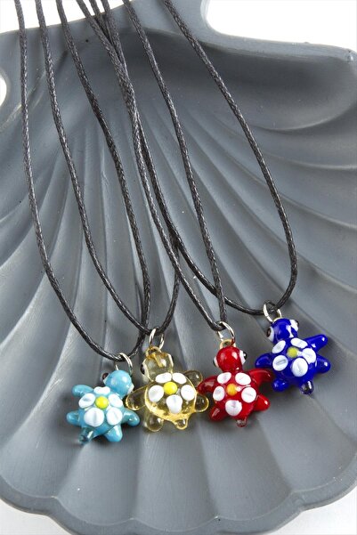 glovia bijuteri قلادة زجاج السلحفاة