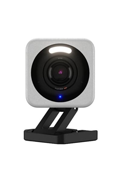 Wyze Cameră de securitate inteligentă Cam v4, vedere nocturnă color, 2.5K QHD, gri