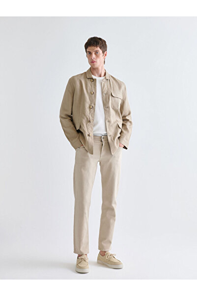 LC Waikiki Ανδρικό τζιν παντελόνι LCW JeansBej 779 Regular Fit