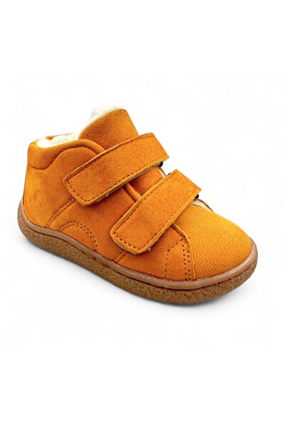 Kidopo Ghete Camp Camel din piele cu blană