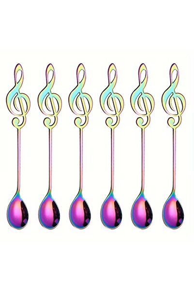 Erkin Kozmetik Left-Hand Switch Tea Coffee Spoon 16 cm - Set of