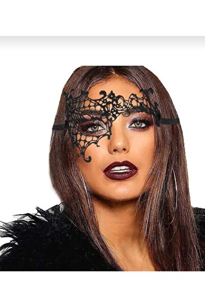modares Dantelli Göz Maskesi- Balo ve Parti Maskesi Zarif Şık Kadınlar İçin Z...