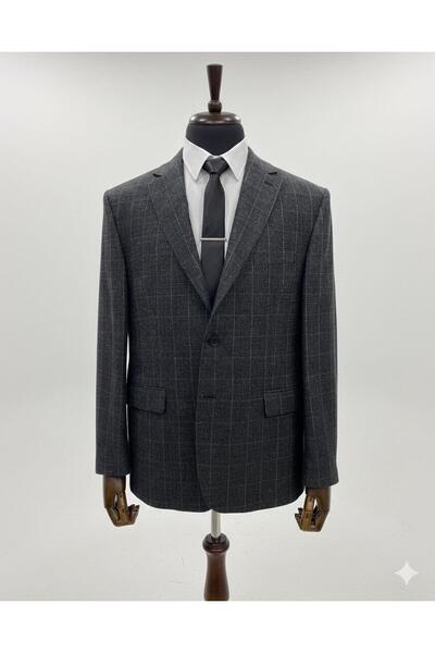 CLASSİCS MEN Father Men's Wide-Cut Double-Breasted Blazer Jacket Classic and ...