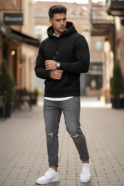 dehaine Padded sweatshirt for bats, with hood, 13411