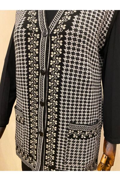 NOBLE STORE Anne Patterned Vest Noble