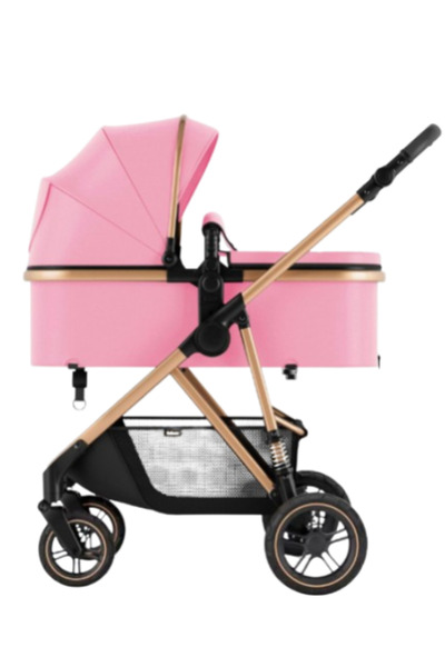 Belecoo 2-in-1 Baby Stroller, Accessories Bag, Suspension, 105 x 95 x 60 cm, ...