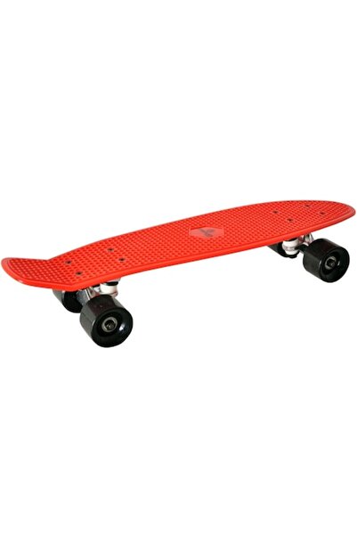 SPARTAN Skateboard din plastic, roșu