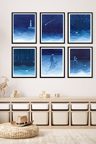 Koi Art Design Σετ ζωγραφικής υψηλής ποιότητας με εκτύπωση UV 6 τεμαχίων με σ...