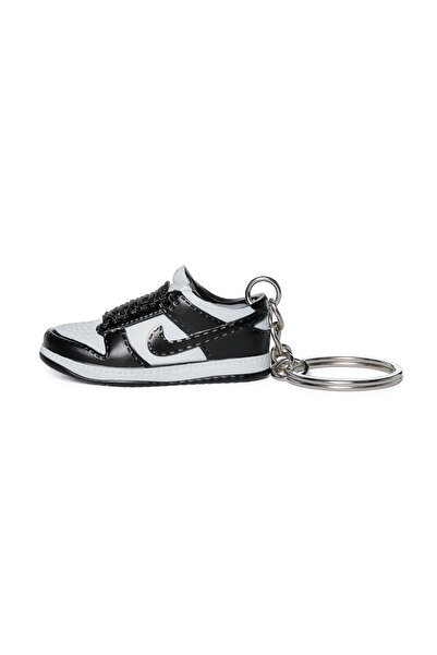 Nike Dunk Low Panda Retro "Black/White" Keychain