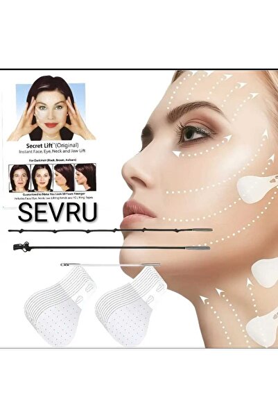 SEVRU 40 Adet Kaş Kaldırma Yüz, Göz Ve Boyun Gerdirme Kırışık Giderici Esnek ...