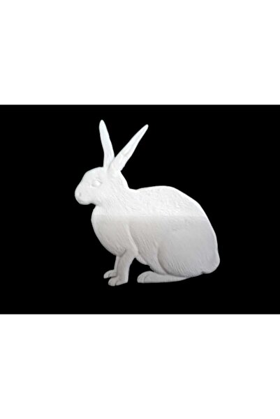 LİNEART Figurină de iepure Aplice flexibilă Nr.:EA11 Lemn, Renovare Mobilier, Decorare Mobilier 10x9cm