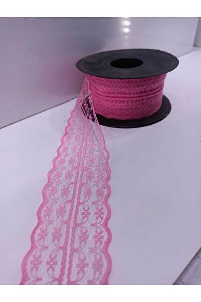 Royall Craft شريط دانتيل غيبور وردي مزدوج الطبقات بطول 10 أمتار - عرض 5 سم | ...