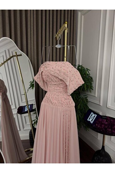 NIRA DRESSES فستان سهرة شيفون أنيق