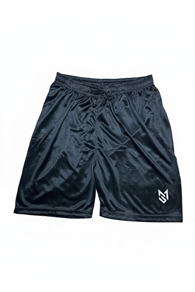 Generic Badminton short Black Lycra Prime knit with string