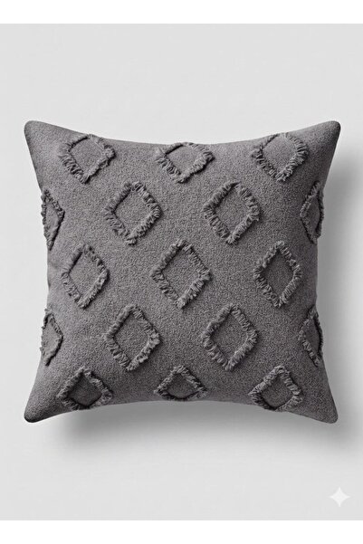 SYCAMORE HOME Kırlent Kılıfı 43x43 cm – Çift Taraflı, Fermuarlı, Lüks Şönil K...