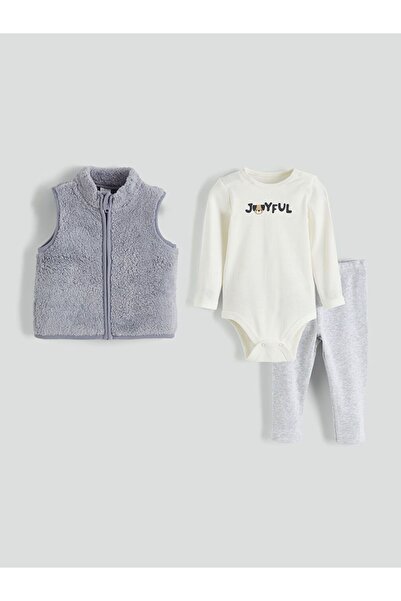 LC Waikiki Lcw Baby Printed Baby Boy Set 3 Pcs