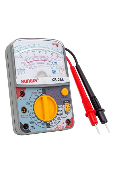 Saatistan Pratik ve hassas analog multimetre ölçü aleti, güvenle kullanın