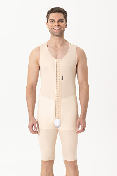 H&A Korse Liposuction Over-The-Knee Corset with Buckles Male Gynecomastia Lip...