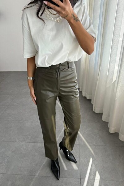 Tulipabutik Pantaloni din piele moale