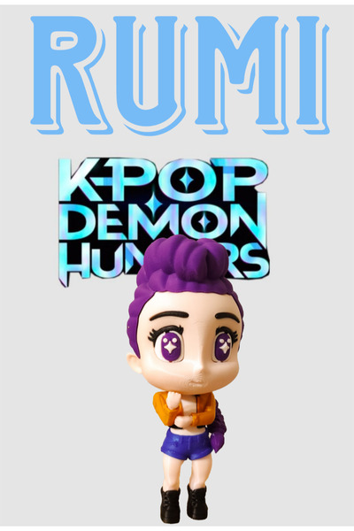 ATOLYETASBAHCE K-Pop Demon Hunters – Rumi Karakter Figürü (13 cm)