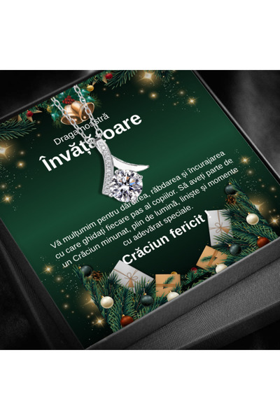 AVAMSI Christmas Gift Set Teacher LD742L Necklace with Pendant Talisman of Light in 925 Silver