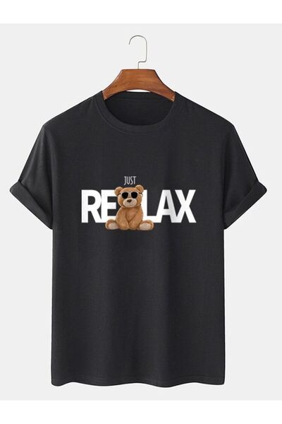 LELVANİ ΜΠΛΟΥΖΑΚΙ UNISEX ΜΕ ΣΤΑΜΠΑ ΑΡΚΟΥΔΑΚΙ RELAX