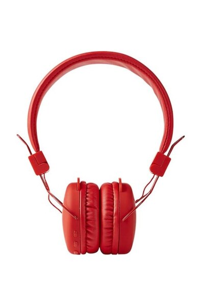 Nedis HPBT1100RD Wireless Bluetooth Headphones - Red