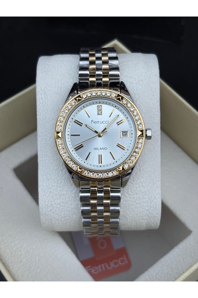 Ferrucci Milano Kadın Kol Saati Su Geçirmez Makine Garantili