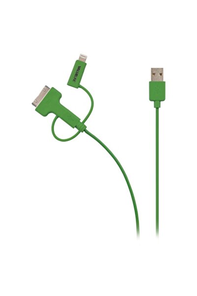 VALUELINE Cablu USB 2.0 A la Micro B cu adaptor Lightning și Dock cu 30 de pi...