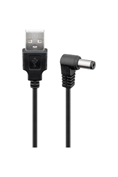 OEM USB to DC power cable 5.5x2.1mm Goobay 0.5m